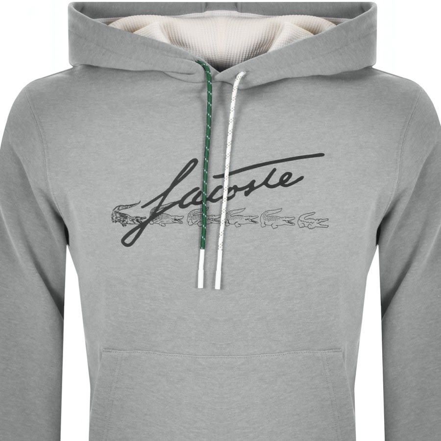 Alternative Image for ProductLacoste Crew Neck Hoodie Grey2