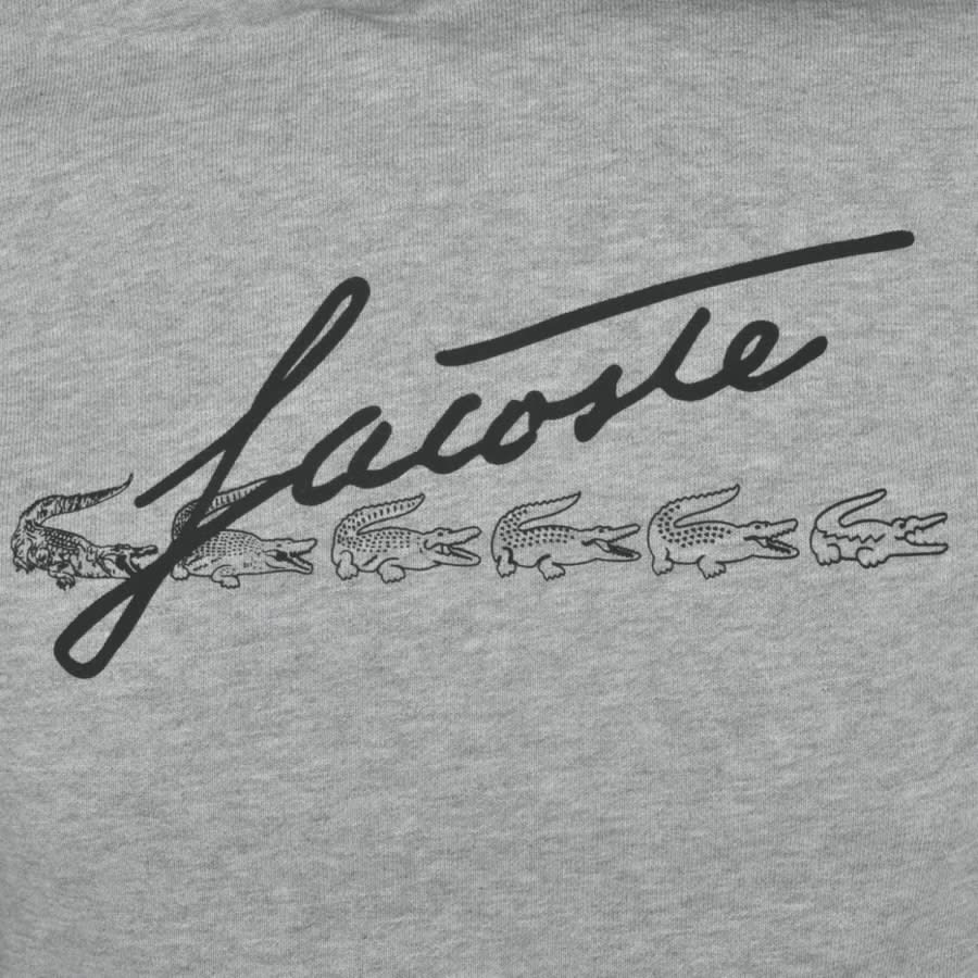 Alternative Image for ProductLacoste Crew Neck Hoodie Grey3