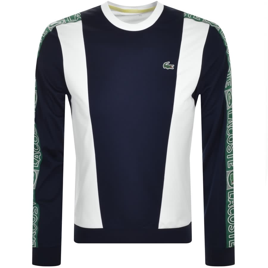 Alternative Image for ProductLacoste Crew Neck Sweatshirt Navy1