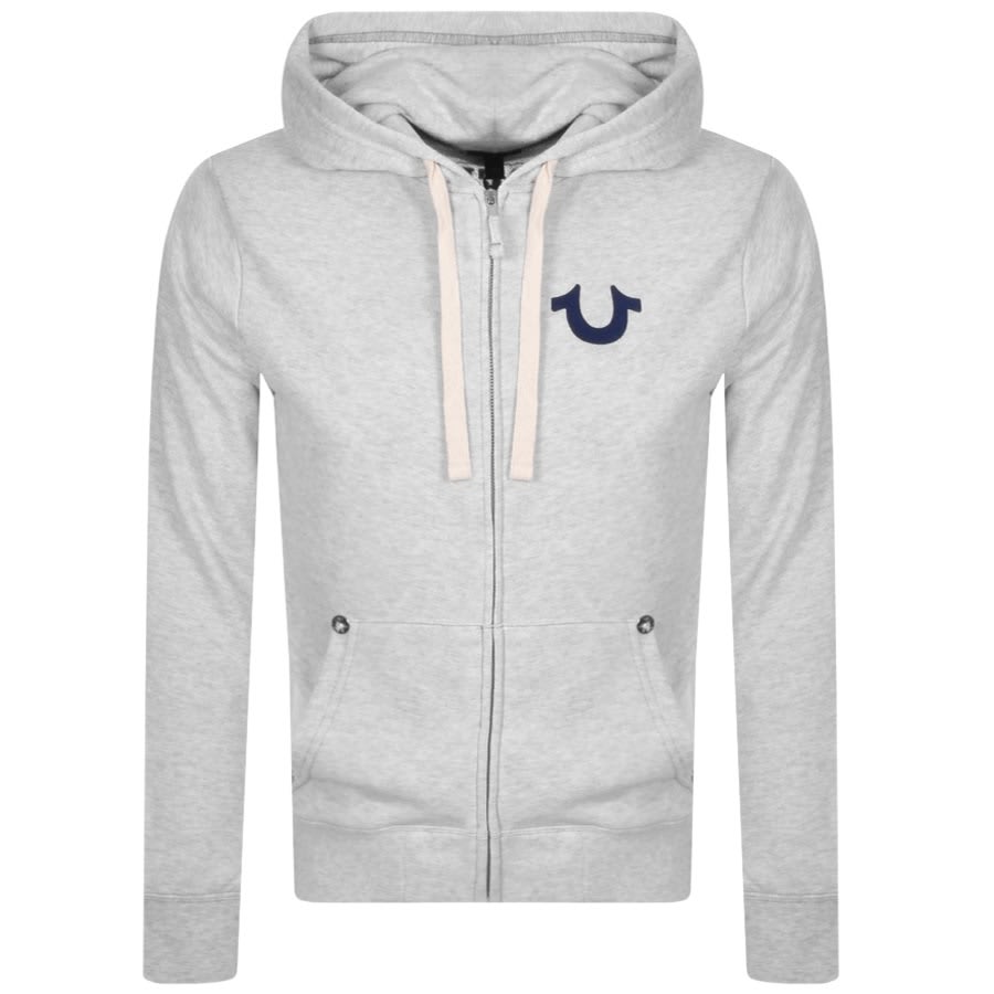 Alternative Image for ProductTrue Religion Hooded Tracksuit Grey2