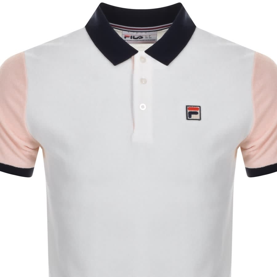 Alternative Image for ProductFila Vintage Gramme Polo T Shirt White2