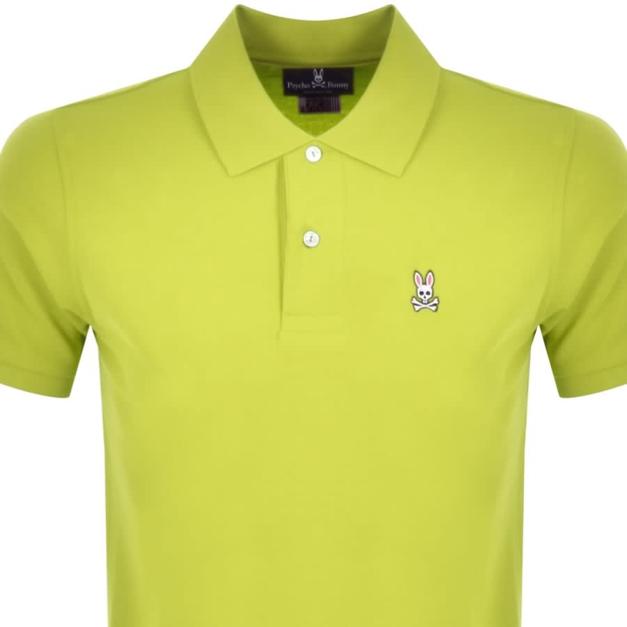 Alternative Image for ProductPsycho Bunny Classic Polo T Shirt Yellow2