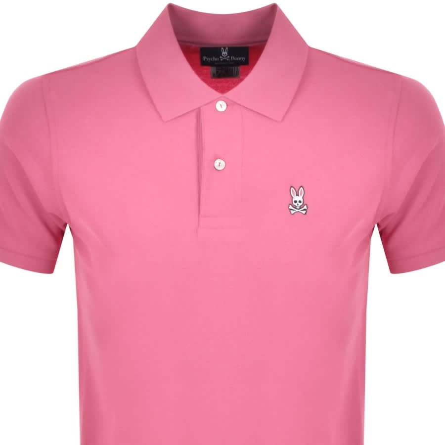 Alternative Image for ProductPsycho Bunny Classic Polo T Shirt Pink2