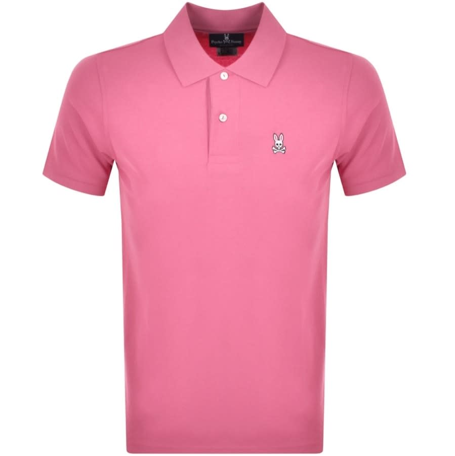 pink psycho bunny polo