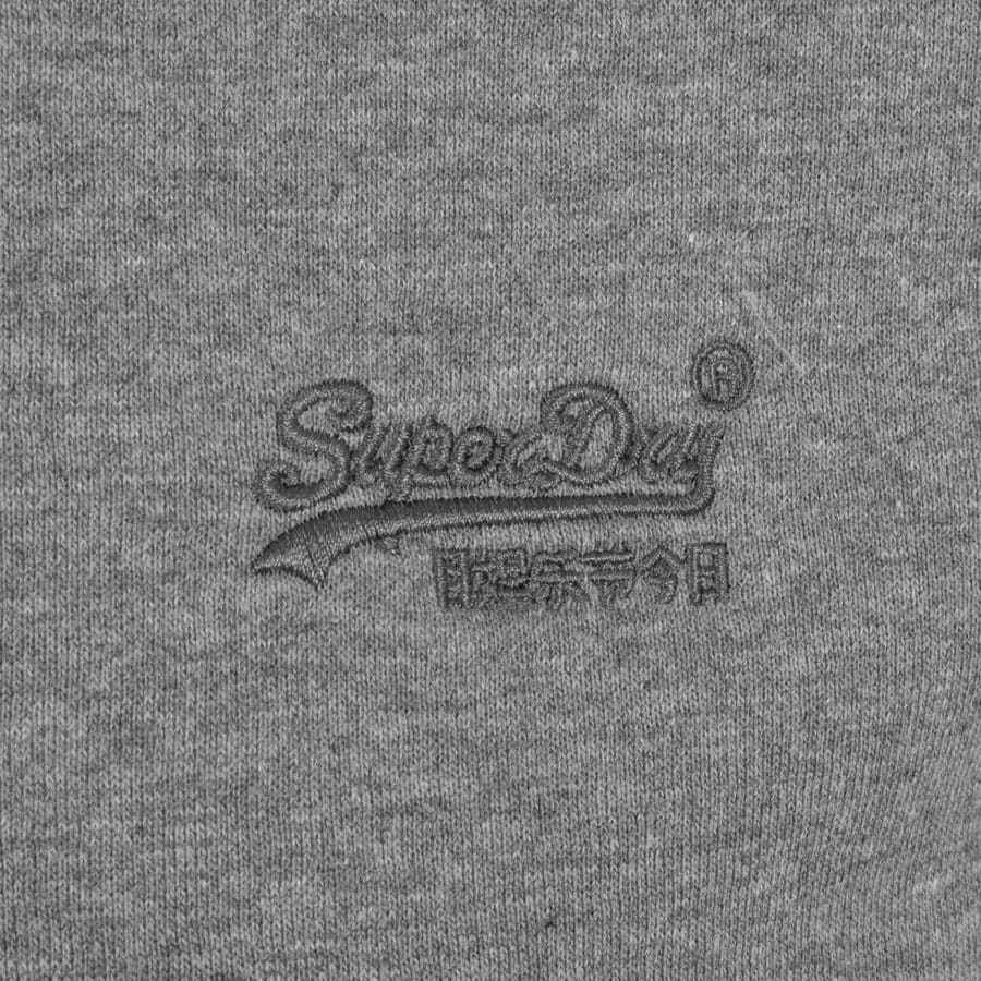 Alternative Image for ProductSuperdry Half Zip Sweatshirt Grey3