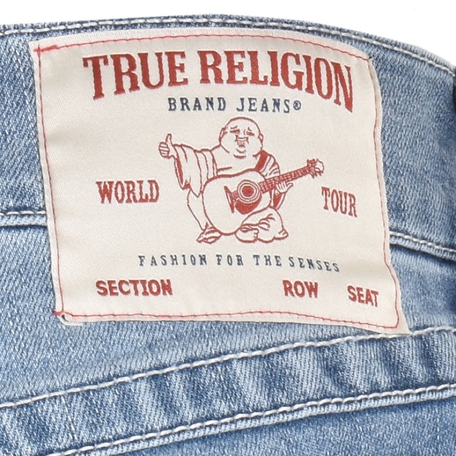 Alternative Image for ProductTrue Religion Ricky Flap Light Wash Jeans Blue3