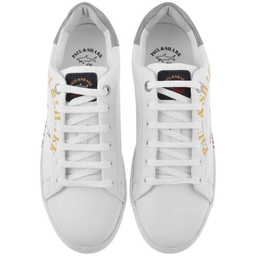 Alternative Image for ProductPaul And Shark Swell Trainers White3