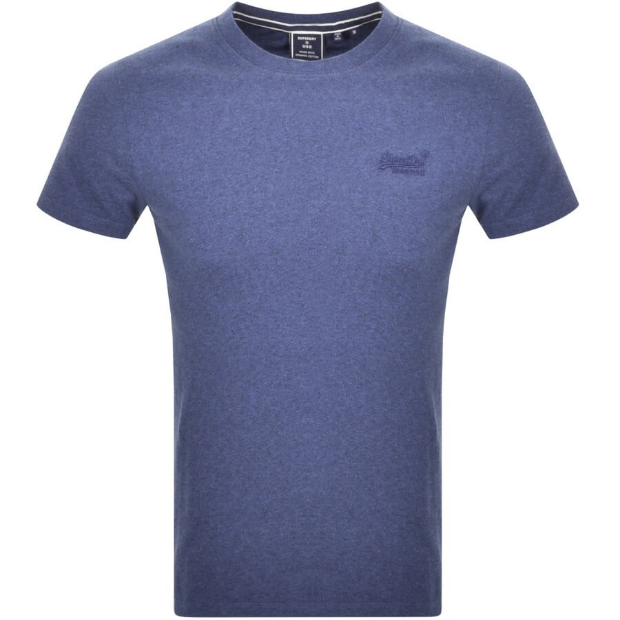 Alternative Image for ProductSuperdry Short Sleeved T Shirt Navy1