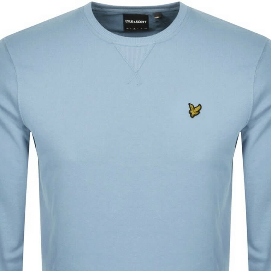 Alternative Image for ProductLyle And Scott Crew Neck Sweatshirt Blue2
