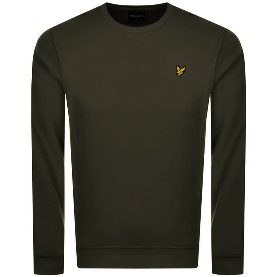 Alternative Image for ProductLyle And Scott Crew Neck Sweatshirt Green1