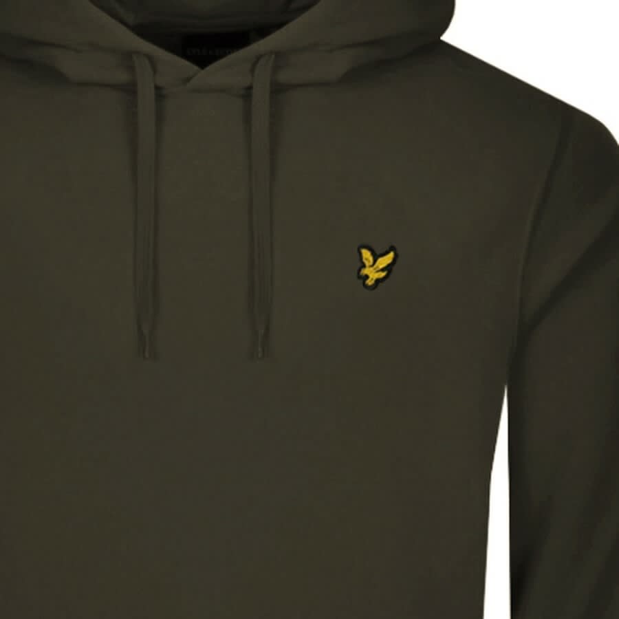 Alternative Image for ProductLyle And Scott Pullover Hoodie Green3
