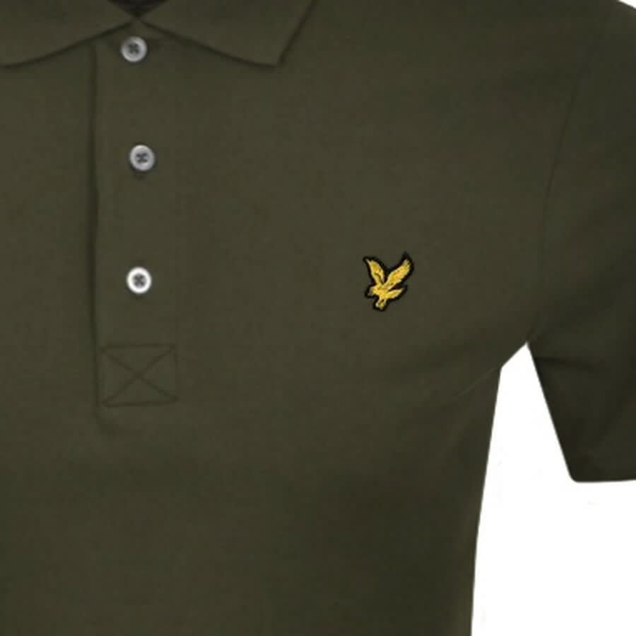 Alternative Image for ProductLyle And Scott Short Sleeved Polo T Shirt Green3