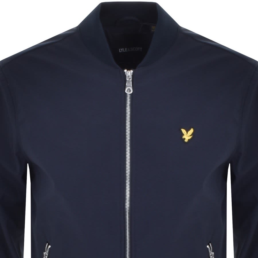 Alternative Image for ProductLyle And Scott Shell Bomber Jacket Navy2