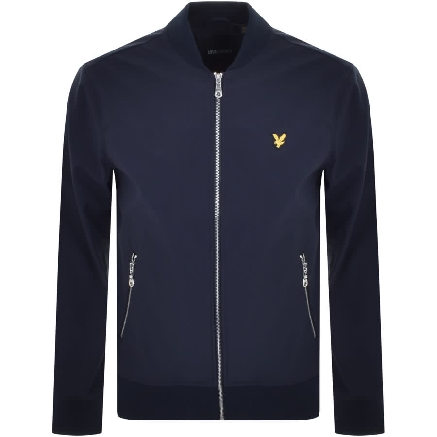 Alternative Image for ProductLyle And Scott Shell Bomber Jacket Navy1