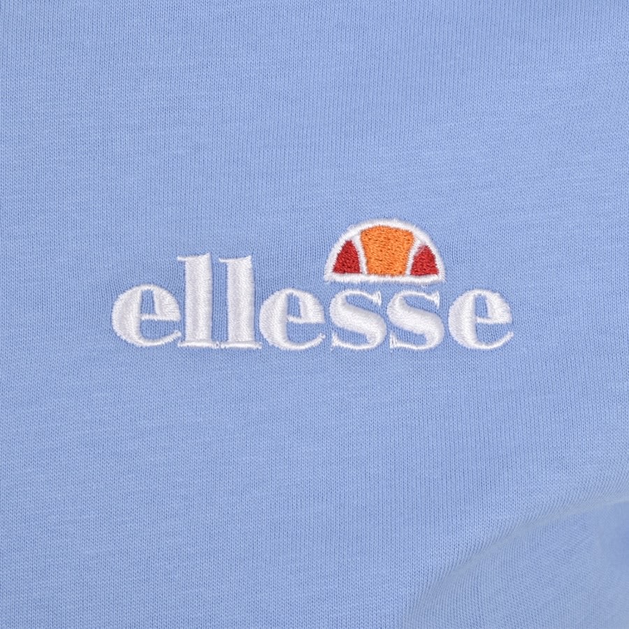 Alternative Image for ProductEllesse Meduno Logo T Shirt Light Blue3