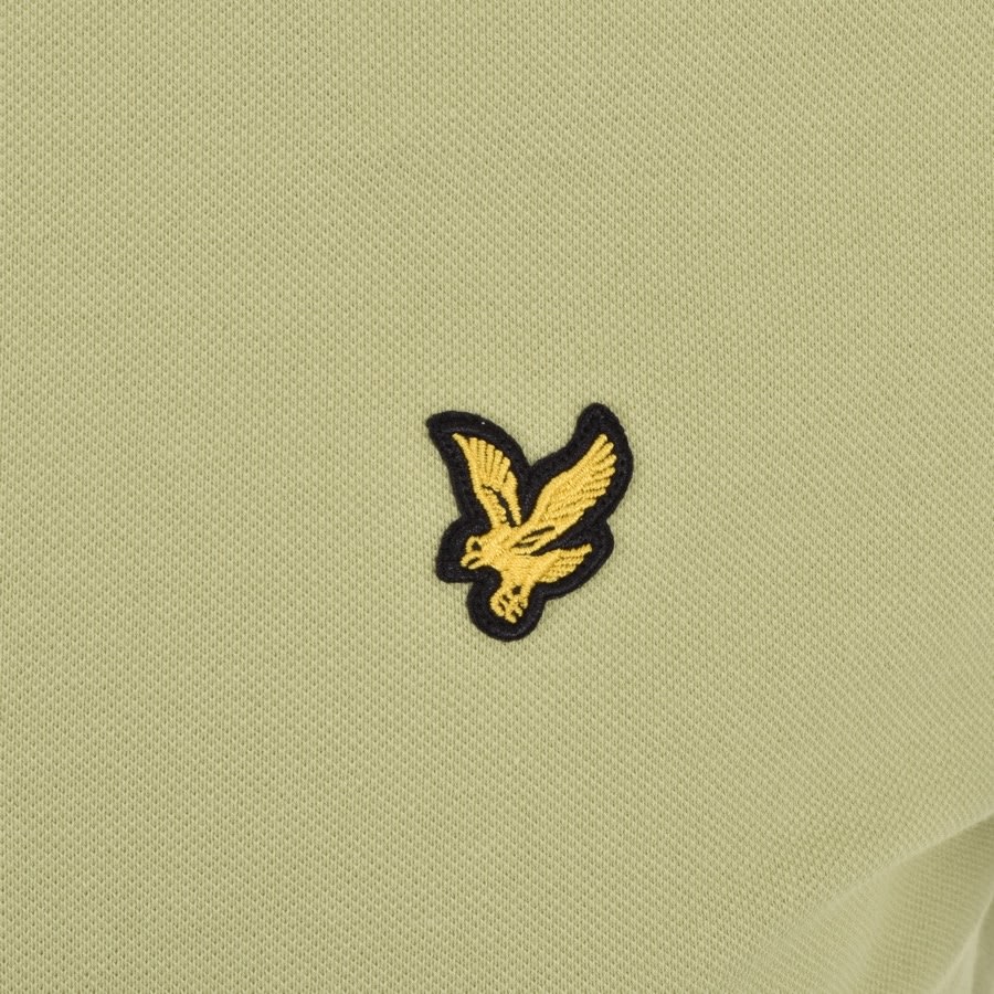 Alternative Image for ProductLyle And Scott Short Sleeved Polo T Shirt Green3