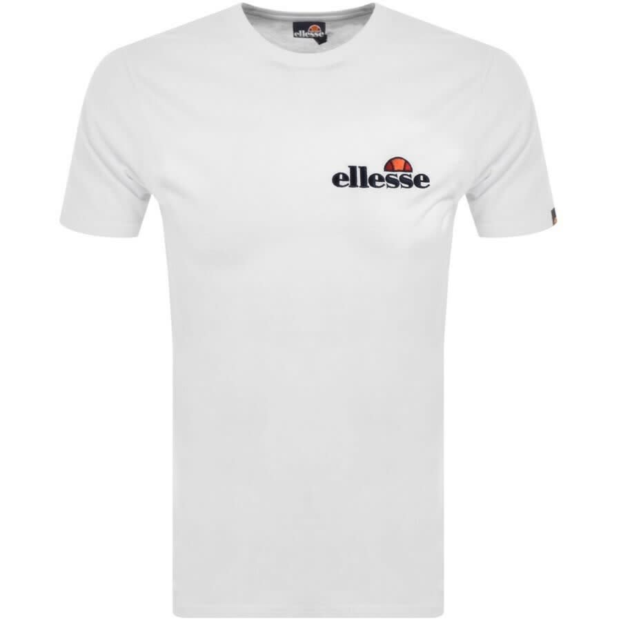 Alternative Image for ProductEllesse Voodoo Logo T Shirt White1
