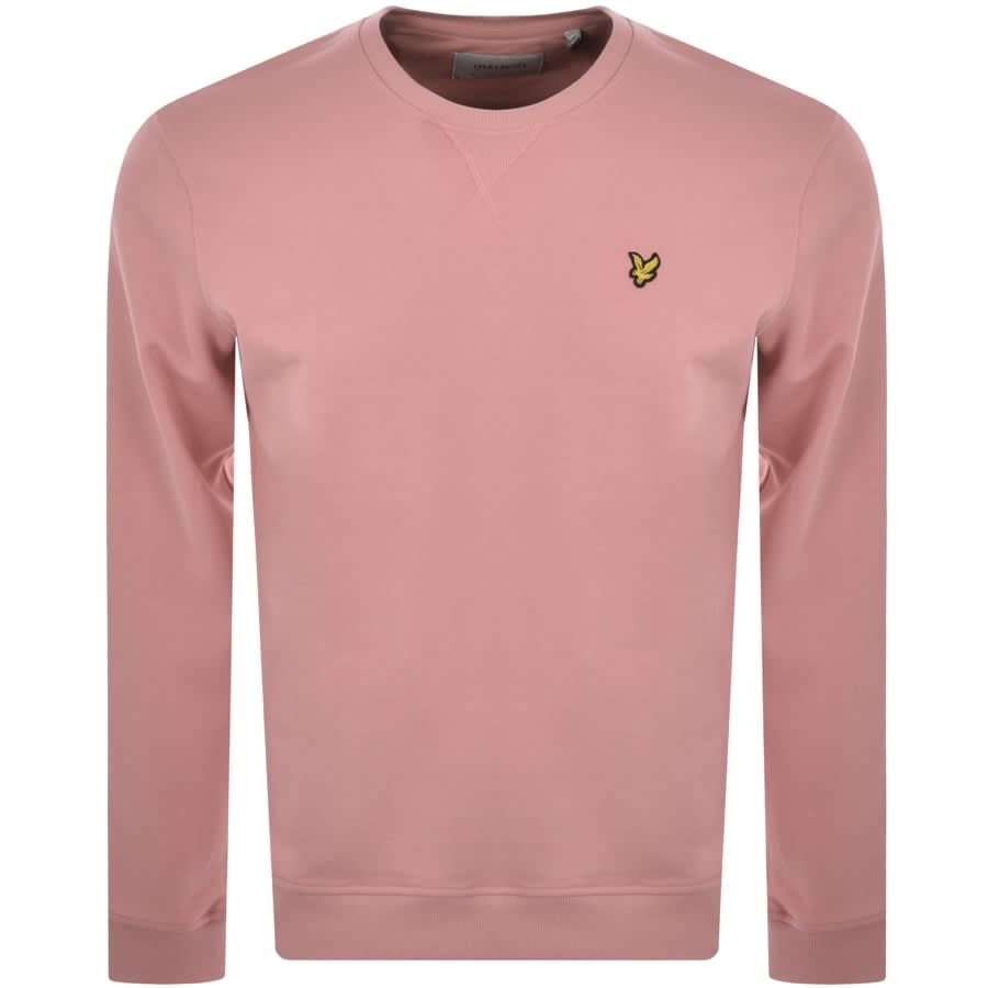 Lyle and scott pink sweatshirt top