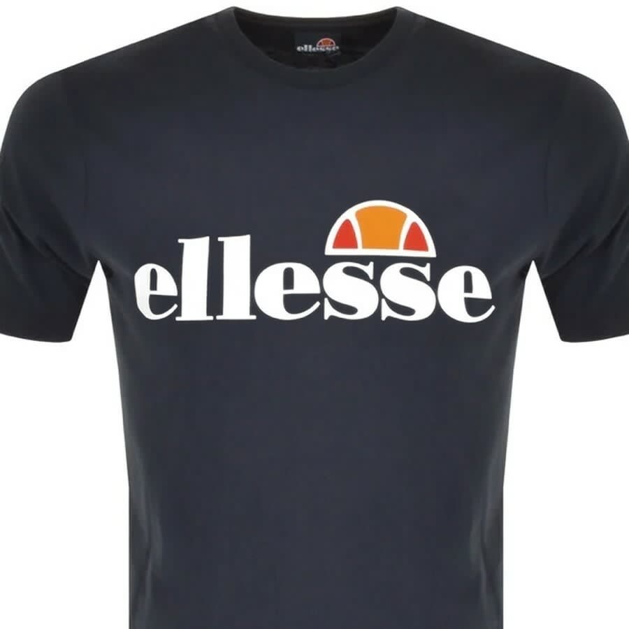 Alternative Image for ProductEllesse SL Prado Logo T Shirt Navy2