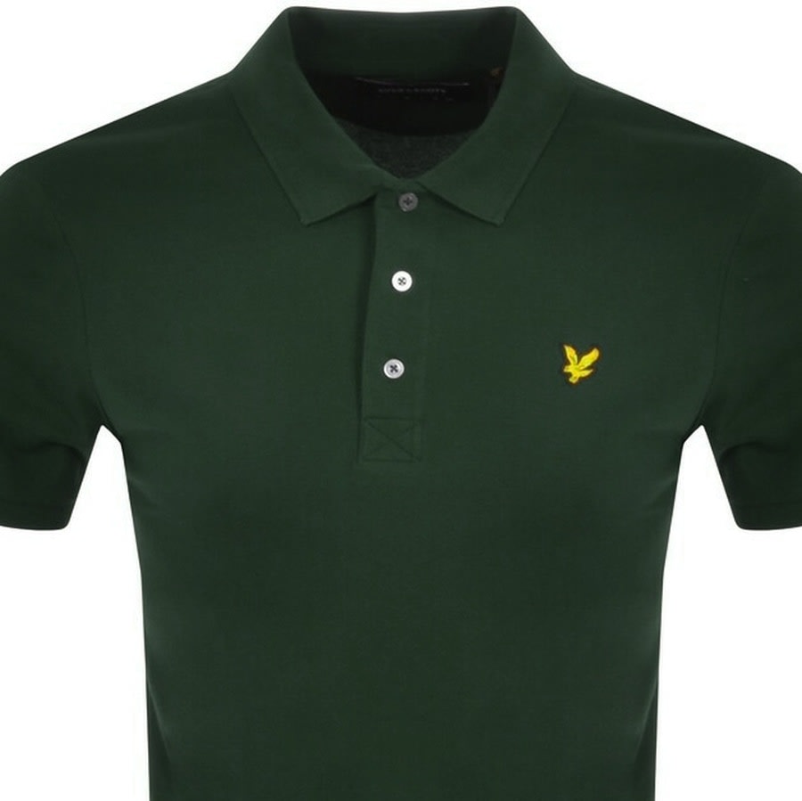 Alternative Image for ProductLyle And Scott Short Sleeved Polo T Shirt Green2