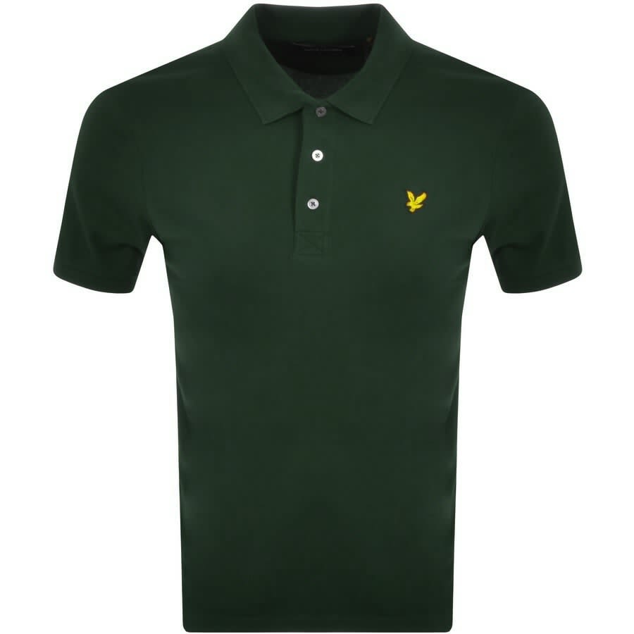 Alternative Image for ProductLyle And Scott Short Sleeved Polo T Shirt Green1