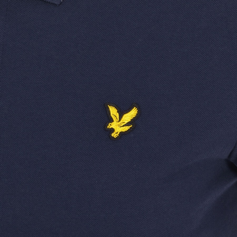 Alternative Image for ProductLyle And Scott Short Sleeved Polo T Shirt Navy3