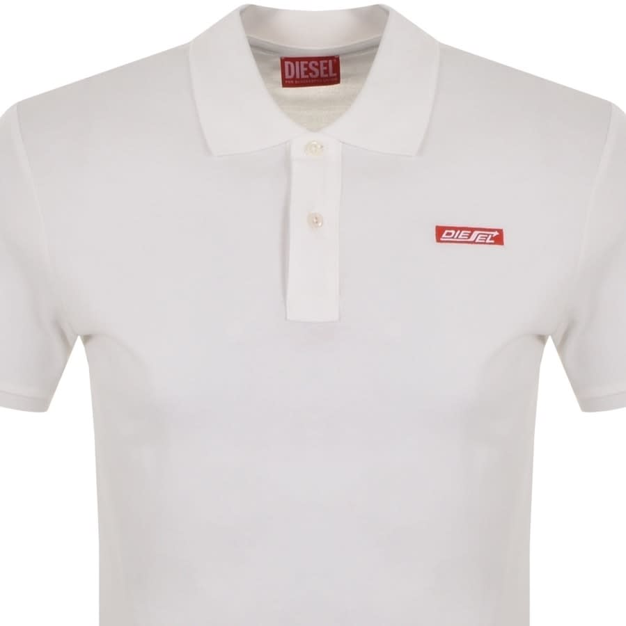 Alternative Image for ProductDiesel T Smith Polo T Shirt White2