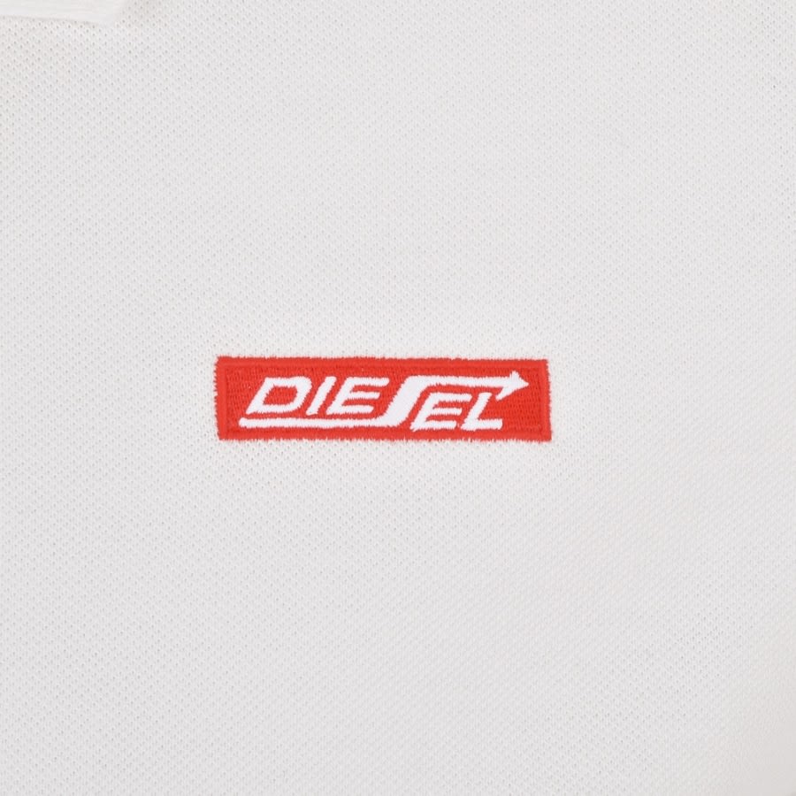 Alternative Image for ProductDiesel T Smith Polo T Shirt White3