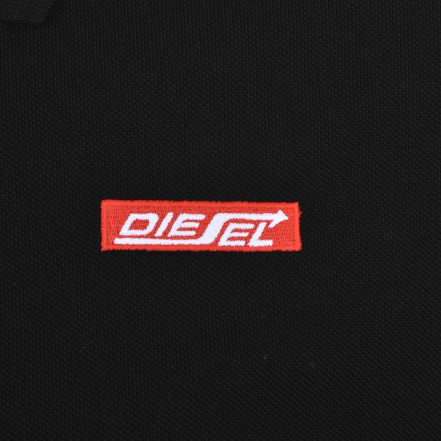 Alternative Image for ProductDiesel T Smith Polo T Shirt Black3