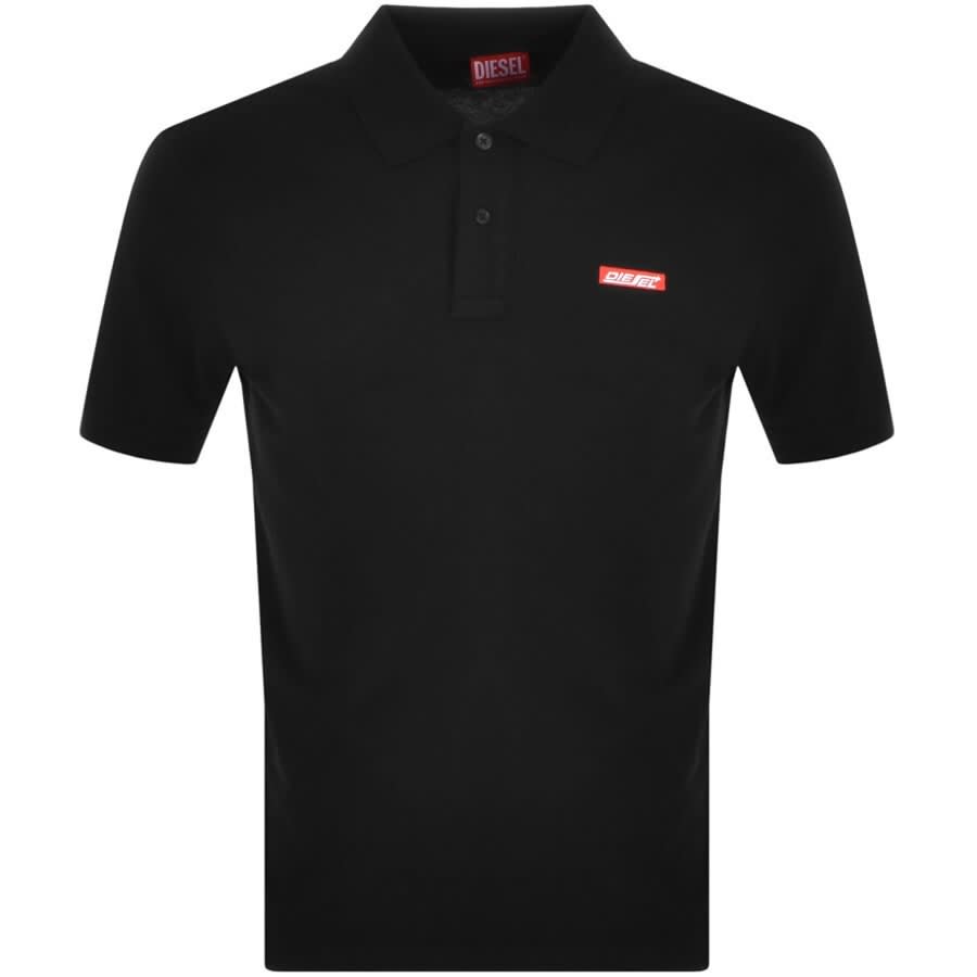 Alternative Image for ProductDiesel T Smith Polo T Shirt Black1