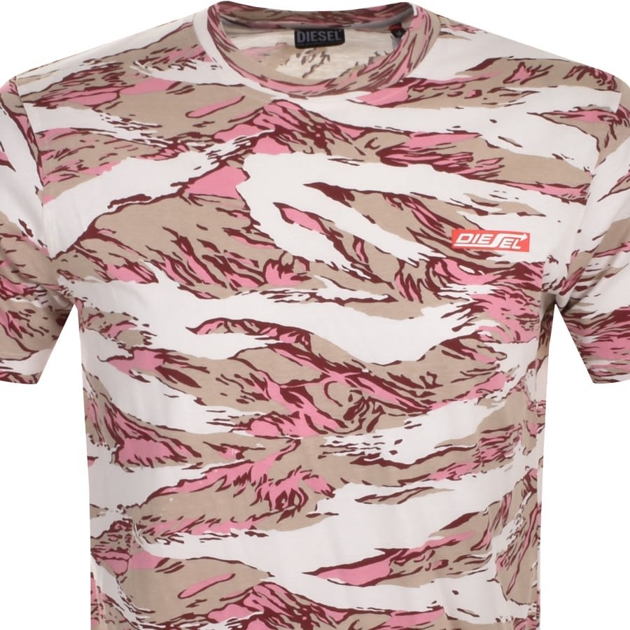 Alternative Image for ProductDiesel T Just Logo T Shirt Pink2