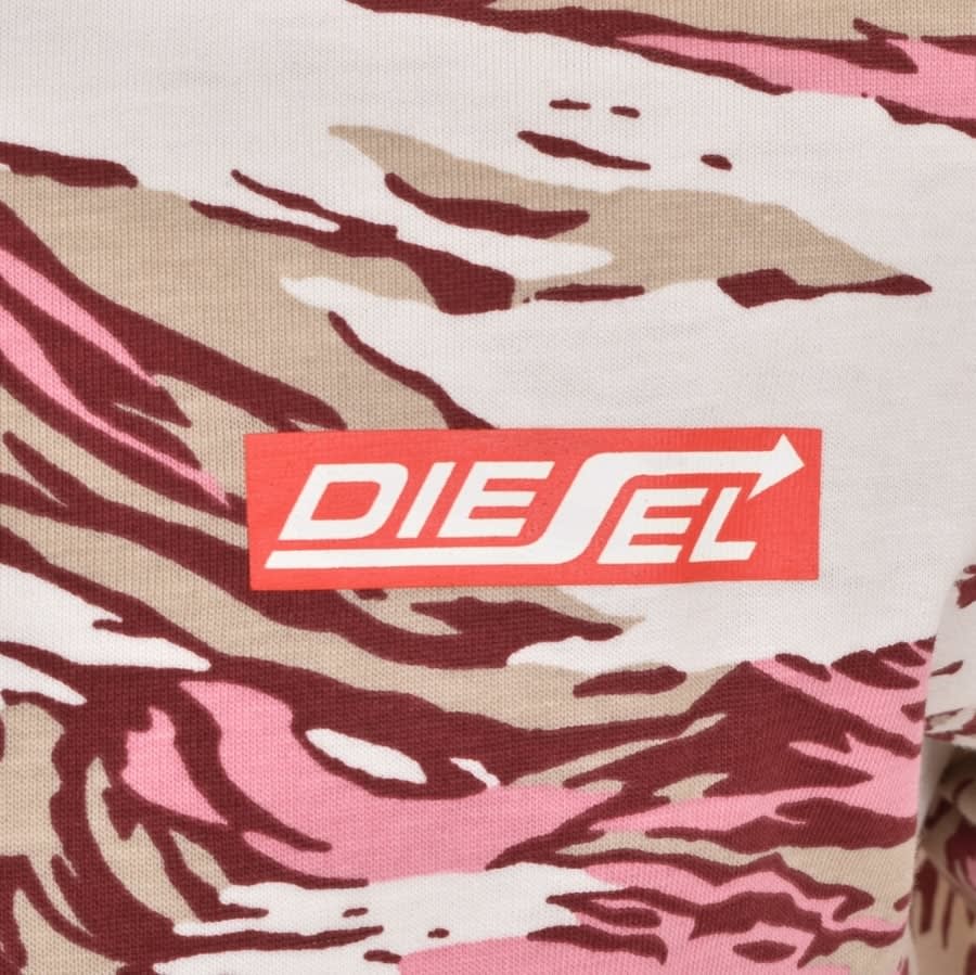 Alternative Image for ProductDiesel T Just Logo T Shirt Pink3
