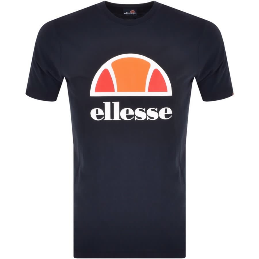 Alternative Image for ProductEllesse Dyne Logo T Shirt Navy1