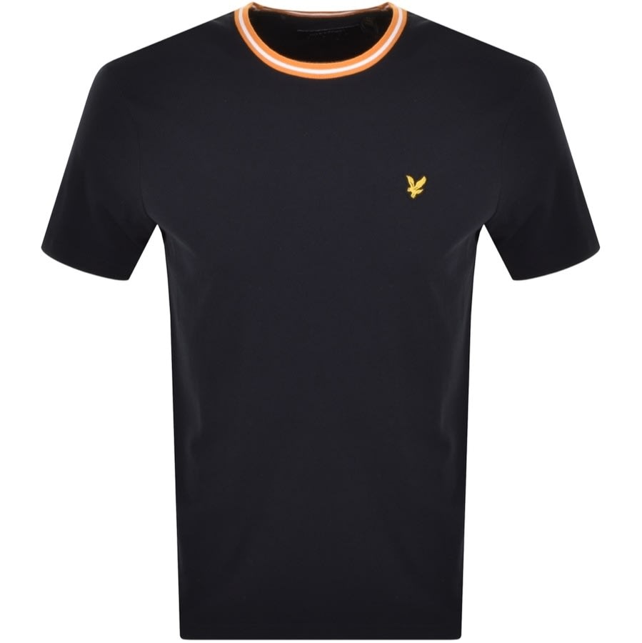 Alternative Image for ProductLyle And Scott Tipped T Shirt Navy1