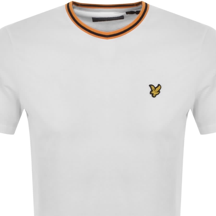 Alternative Image for ProductLyle And Scott Tipped T Shirt White2