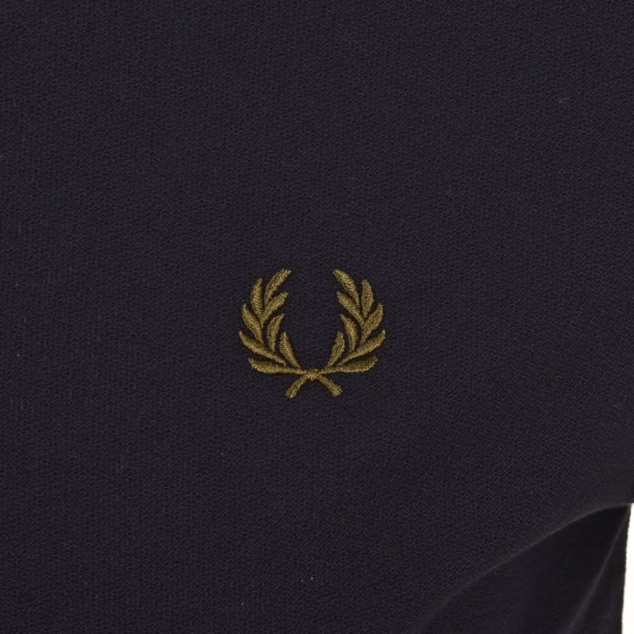 Alternative Image for ProductFred Perry Funnel Neck Polo T Shirt Navy3