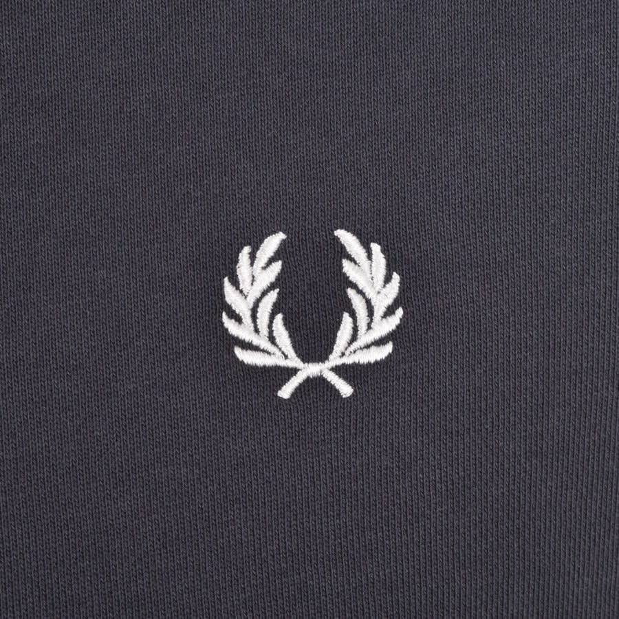 Alternative Image for ProductFred Perry Tipped Logo Hoodie Navy3
