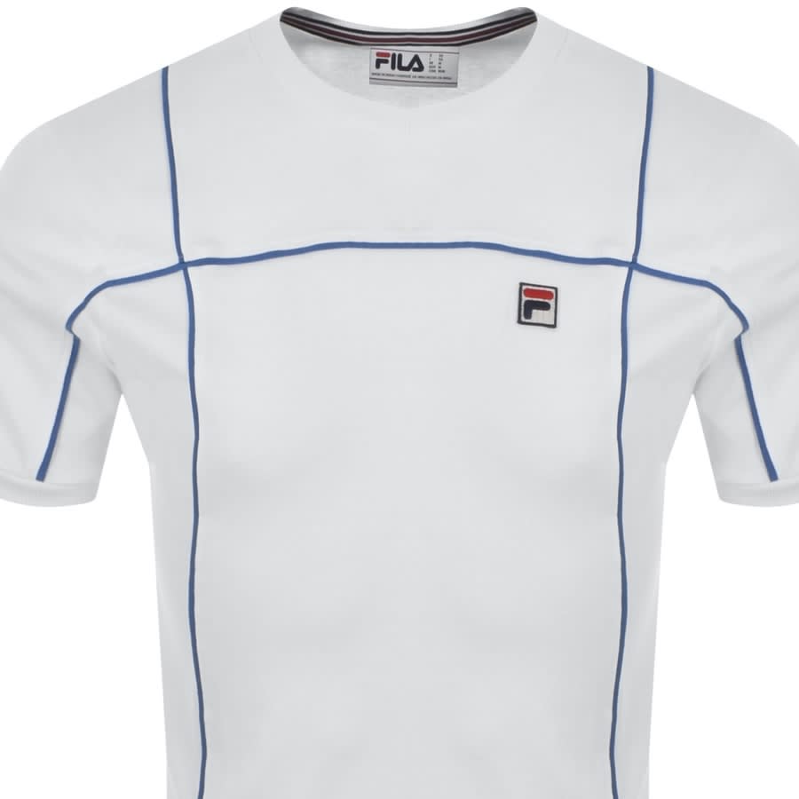Alternative Image for ProductFila Vintage Terrinda Crew Neck T Shirt White2