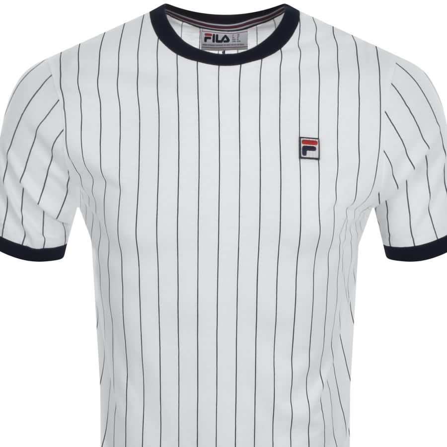 Alternative Image for ProductFila Vintage Deniz Crew Neck T Shirt White2
