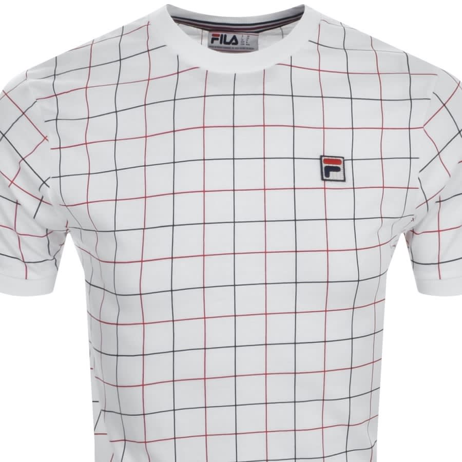 Alternative Image for ProductFila Vintage Casbian Crew Neck T Shirt White2