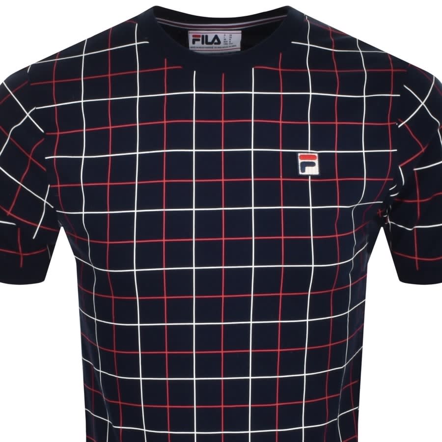 Alternative Image for ProductFila Vintage Casbian Crew Neck T Shirt Navy2