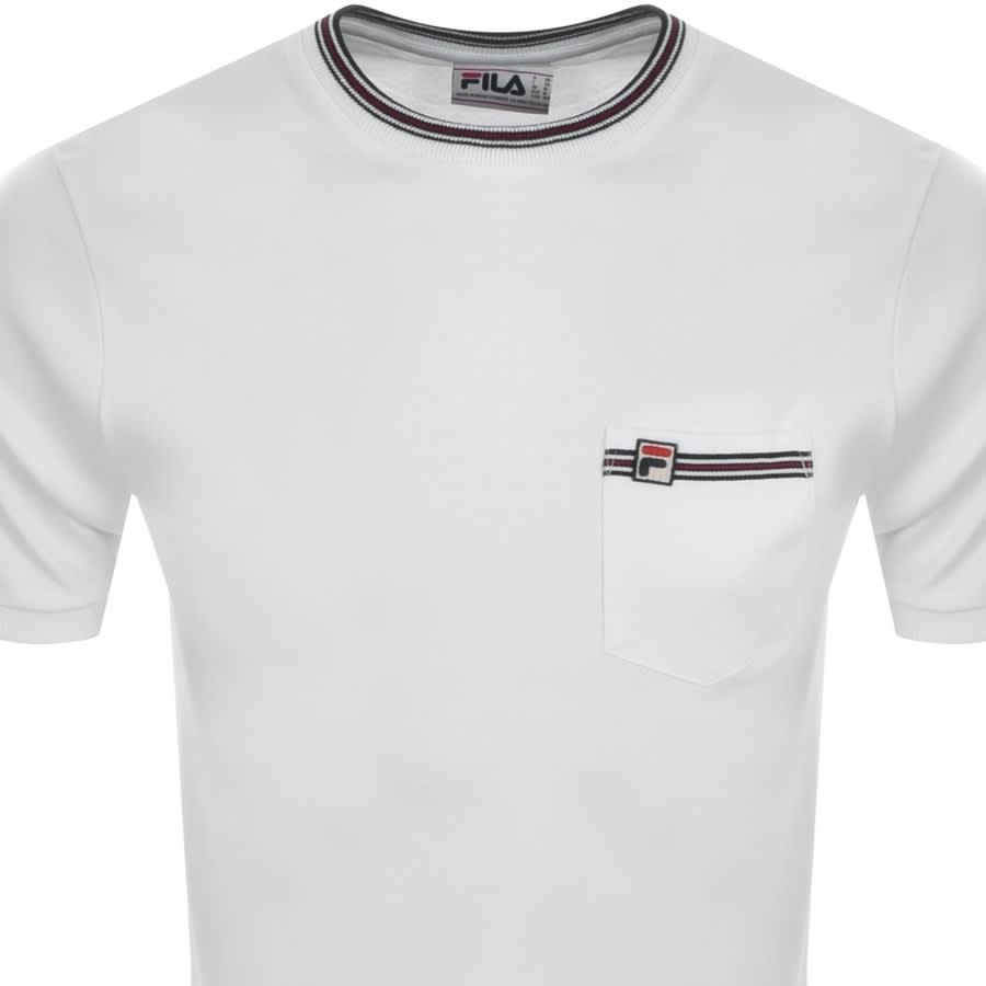 Alternative Image for ProductFila Vintage Tonetto Crew Neck T Shirt White2