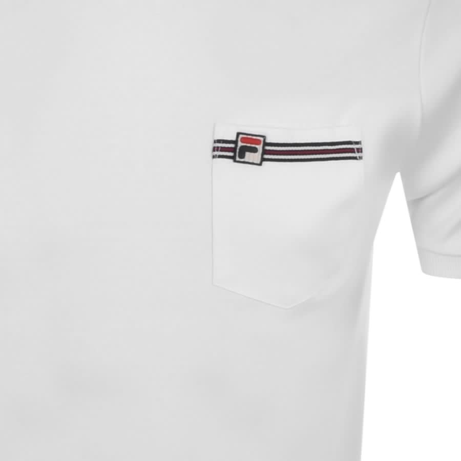 Alternative Image for ProductFila Vintage Tonetto Crew Neck T Shirt White3
