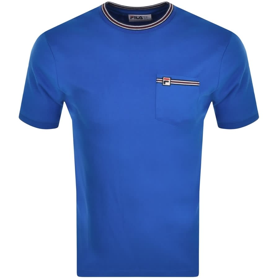 Alternative Image for ProductFila Vintage Tonetto Crew Neck T Shirt Blue1