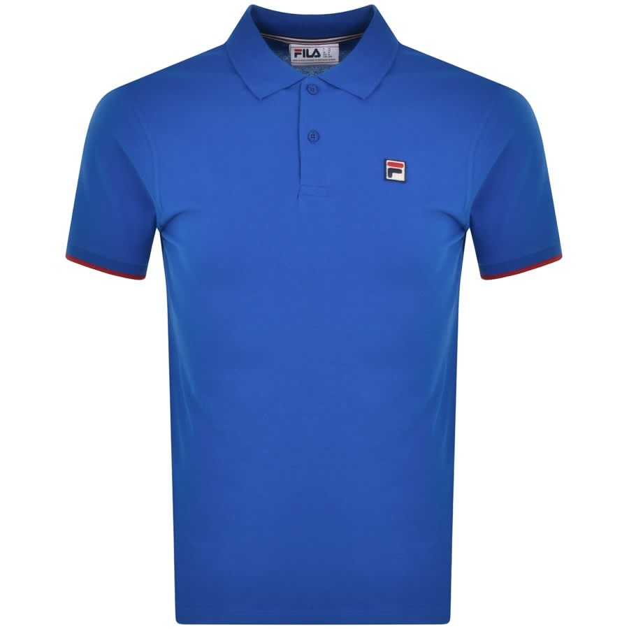 Alternative Image for ProductFila Vintage Custom Polo T Shirt Blue1