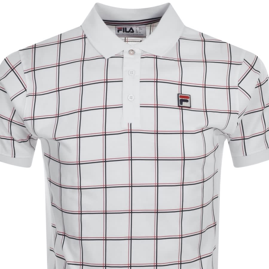 Alternative Image for ProductFila Vintage Spin Polo T Shirt White2