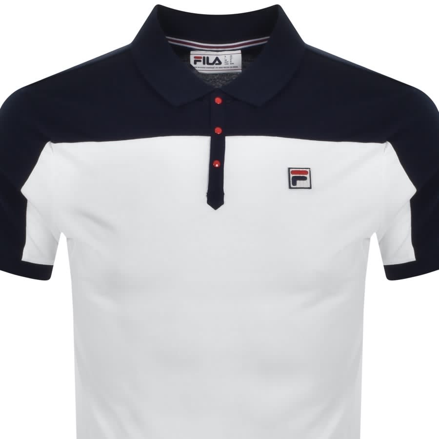 Alternative Image for ProductFila Vintage Mivvi Polo T Shirt White2