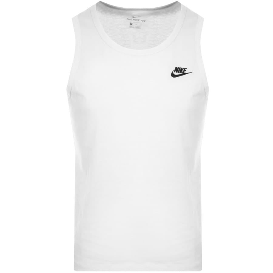 Alternative Image for ProductNike Club Logo Vest T Shirt White1