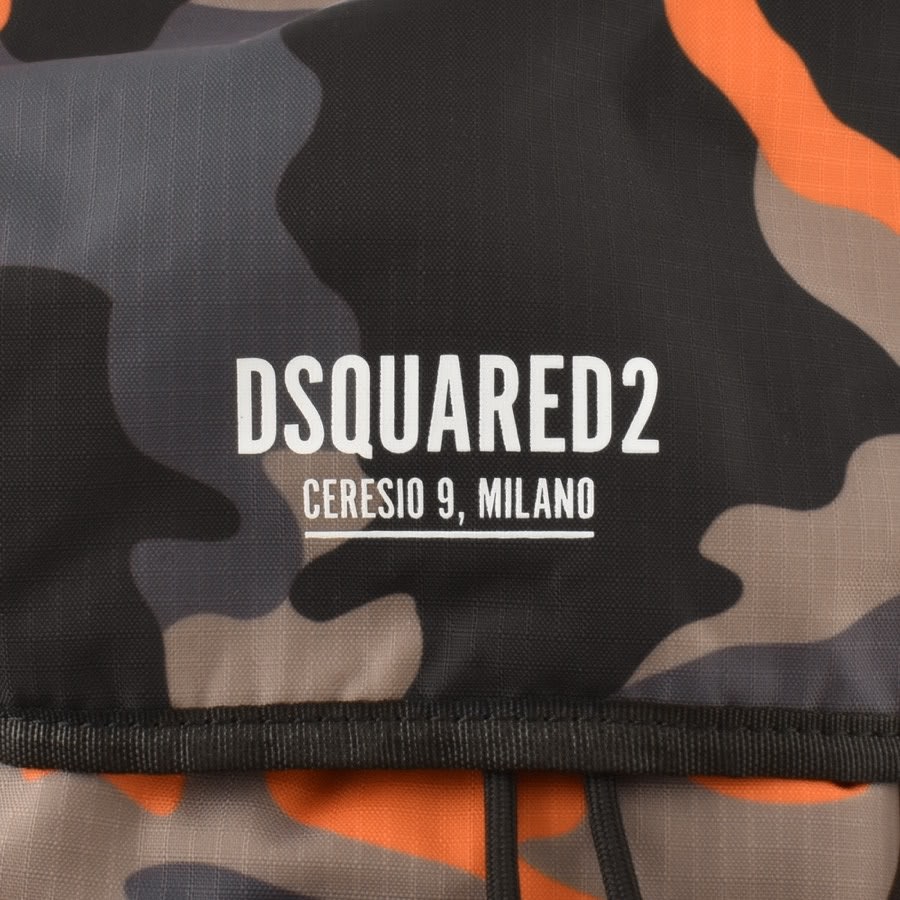 Alternative Image for ProductDSQUARED2 Ceresio 9 Camo Backpack Orange3
