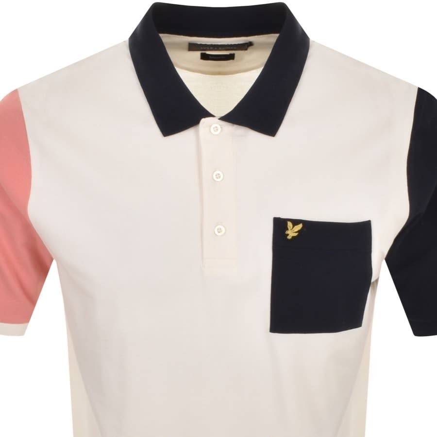 Alternative Image for ProductLyle And Scott Short Sleeved Polo T Shirt Cream2